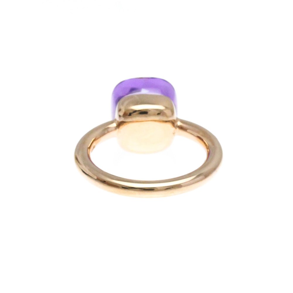 Pomellato Nudo Ring Amethyst Pink Gold (18K) Fashion Amethyst Band Ring Pink ... - Picture 3 of 9